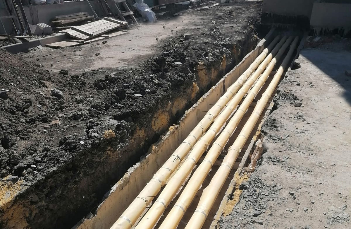 Квадра построила более 500 метров теплосетей для подключения новостроек в Губкинском округе