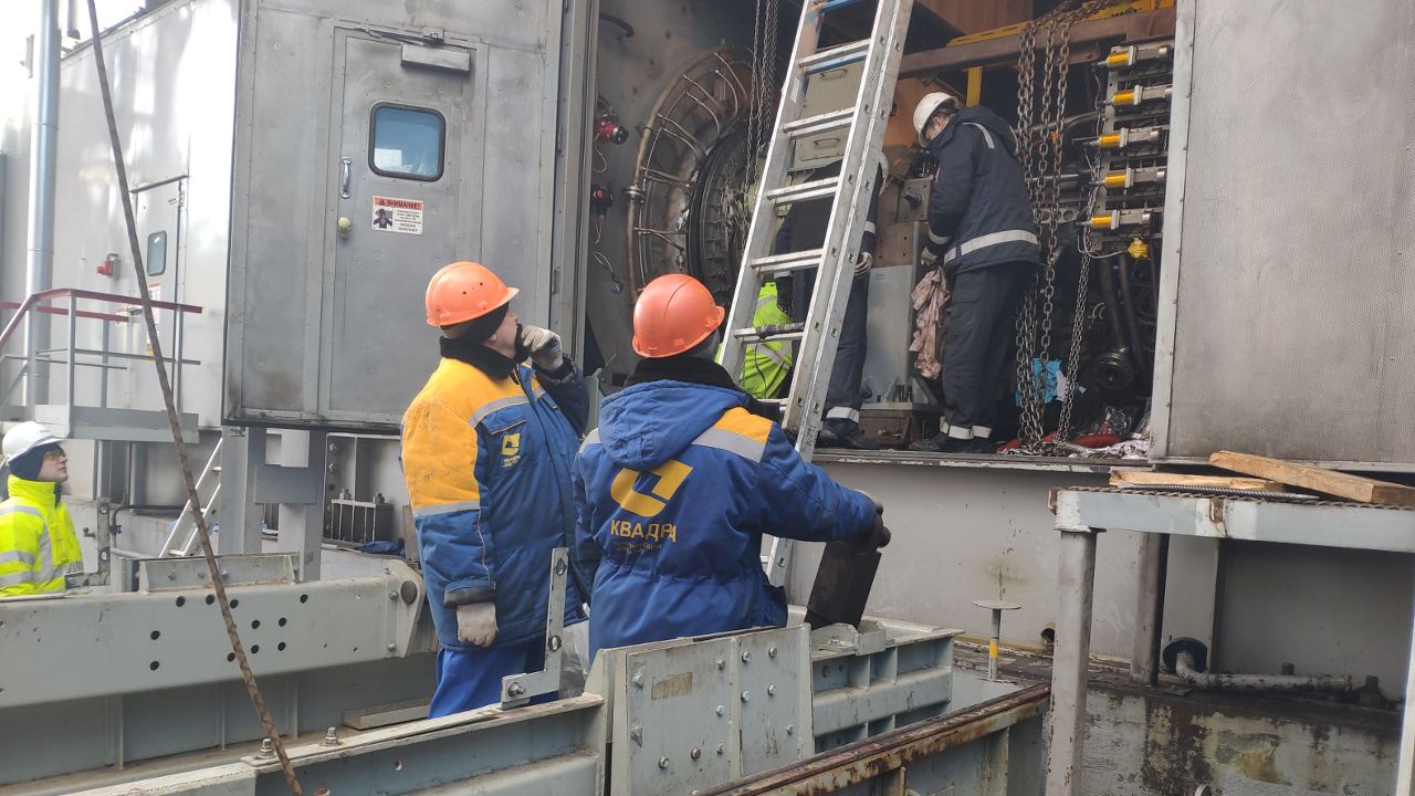 «Квадра» инвестировала более полумиллиарда рублей в реконструкцию газотурбинной установки ТЭЦ СЗР Курска